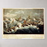 El presidente Poster de la nave del vapor