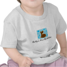 El primer cumpleaños del bebé camiseta