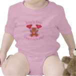 ¡EL PRIMER EL DÍA DE SAN VALENTÍN DEL BEBÉ! (chica Camisetas