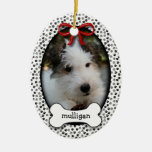 El primer navidad del perrito ornaments para arbol de navidad