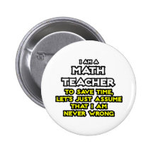 El profesor de matemáticas… asume que nunca soy in pin