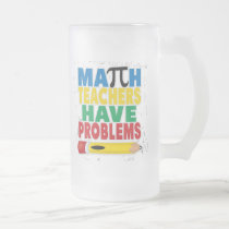 El profesor de matemáticas tiene problemas tazas