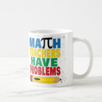 El profesor de matemáticas tiene problemas tazas