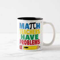 El profesor de matemáticas tiene problemas tazas