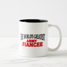 El prometido más grande del ejército del mundo tazas de café