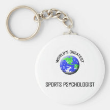 El psicólogo más grande de los deportes del mundo llaveros personalizados
