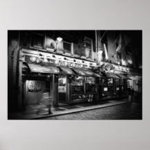 El Pub de la casa de la cuba, Dublín - lona Poster