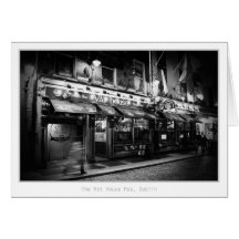 El Pub de la casa de la cuba, Dublín Tarjetón