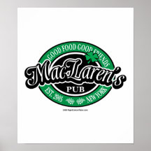 El Pub de MacLaren Posters