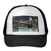 El puente de Brooklyn - color Gorros Bordados
