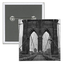 El puente de Brooklyn en New York City Pin