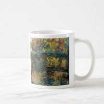 El puente japonés - Claude Monet Tazas De Café
