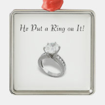 ¡Él puso un anillo en él! Ornamentos Para Reyes Magos