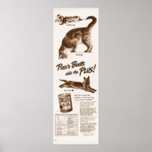 El Puss 'n del vintage patea el anuncio de la comi Impresiones