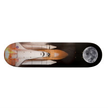 El quitar del esfuerzo del transbordador espacial patin personalizado