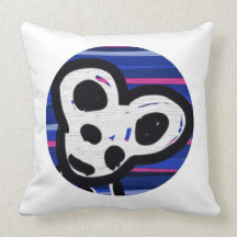 El ratón raya la almohada (azul)