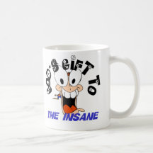 El regalo de dios al insano tazas