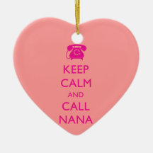EL REGALO LINDO PARA NANA GUARDA A LA ABUELA ROSAD ORNAMENTO DE NAVIDAD