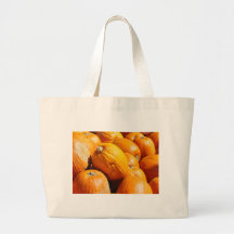 El remiendo de la calabaza bolsas lienzo