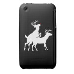 El reno iPhone 3 Case-Mate carcasas