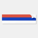 El República Serbia, Bosnia y Herzegovina Pegatina De Parachoque