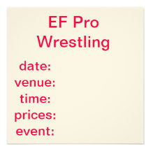 el repuesto de lucha ef invita invitacion personal 
