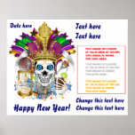 El rey del carnaval de la opinión del tiempo 50X40 Impresiones