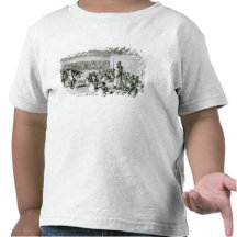 El rey del coronel de repaso de Uganda Camisetas