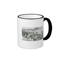 El rey del coronel de repaso de Uganda Tazas De Café