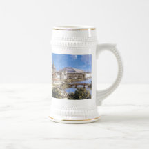 El río 1894 de Chicago Tazas De Café