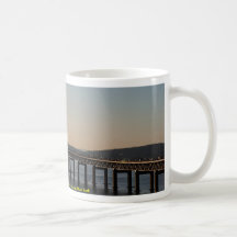 El río Hudson, Tapanzee, thruway de Nueva York, Nu Tazas De Café