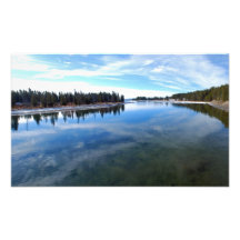 El río Yellowstone Fotografias