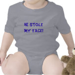 ¡Él robó mi cara! Trajes De Bebé