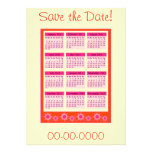 El rojo 2011 años de un vistazo hace calendarios i comunicado personalizado