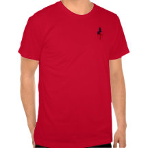 El rojo básico T de San Jorge Camisetas