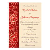 El rojo de William Morris deja la invitación del b
