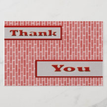 El rojo le agradece tarjeta publicitaria