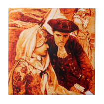 El romance del pirata azulejos