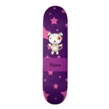 El rosa conocido personalizado del perro protagoni monopatín
