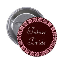 El rosa futuro de la novia florece la identificaci pins