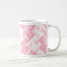 El rosa Gnarl la taza