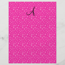 El rosa protagoniza los regalos del monograma tarjetas publicitarias