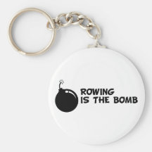 El Rowing es la bomba Llaveros Personalizados