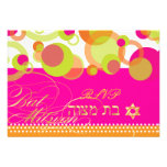 El rsvp/MOD de PixDezines burbujea, palo Mitzvah Anuncios Personalizados