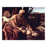 El sacrificio de Isaac de Miguel Ángel Merisi DA Comunicado