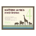 El safari raya la invitación
