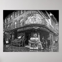 EL SALÓN DE ROEBER - MANHATTAN - 1908 POSTERS