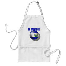 El Salvador el Brasil 2014 Futbol Cuscatlecos Delantales