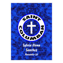 El santo Columban invita Invitación