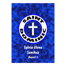 El santo Dominic invita Anuncio